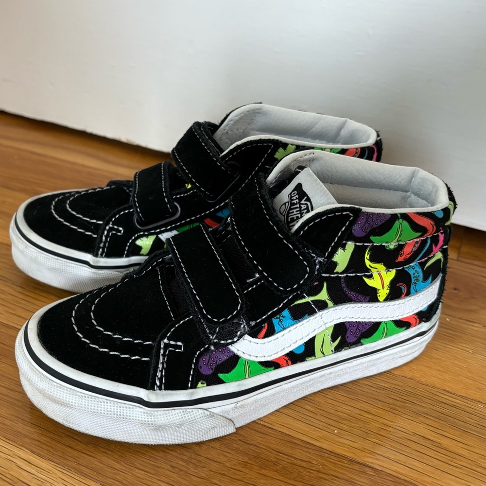 Vans high tops, kids size 13, almost new condition